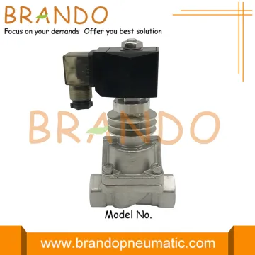 Very High Temperature Stainless Steel Solenoid Valve 3/4''