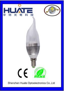 3W E14 LED Candle Lights With CE Listed