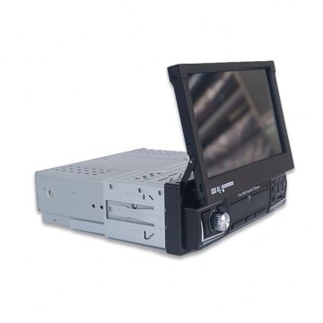 7.1 Inch Android Car DVD Player with Retractable Touch Screen, GPS Navigation, Wi-Fi, and MP5 Support