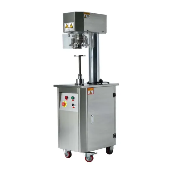 High Quality Semi-Automatic Aluminum Can Seamer for Plastic Can Sealing