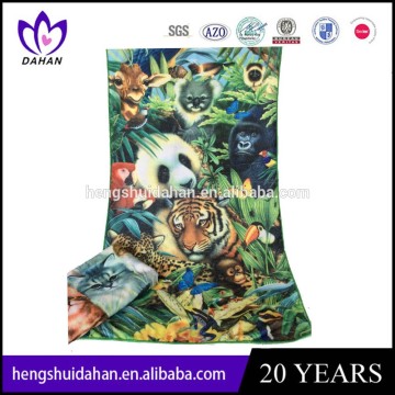 colorful microfiber printed beach towel wholesale