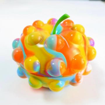 Apple Shape Pop Fidget Ball Popper Its Toys