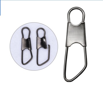 Stainless Steel Safety Snap Swivel Fishing Accessory 6-00# Shape A