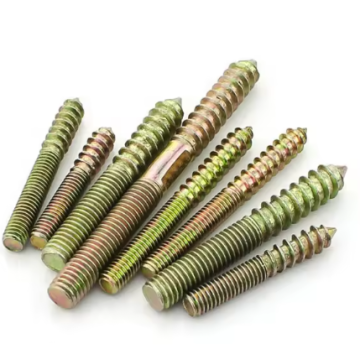 Parafuso de suspensão solar para telhado com porcas de travamento