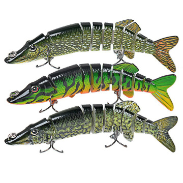 Customizable Wholesale New Eight Section Multi-Section Fish Bait 12.6cm 20g High Carbon Steel Fish Hook