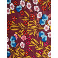 Flower Design Rayon Twill 3024S Printing Woven Fabric