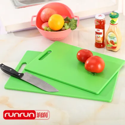 Multicolored Sturdy Plastic Cutting Board