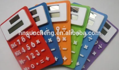 Cheapest funky silicon waterproof calculator