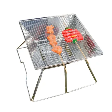 Foldable Integrate Large Trolley Backyard Party Barbecue Outdoor Charcoal Bbq Grills