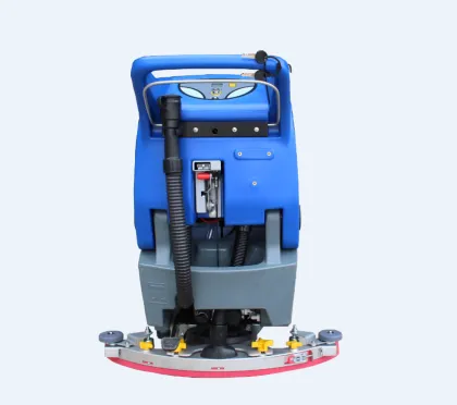 Commercial industrial electric floor scrubber