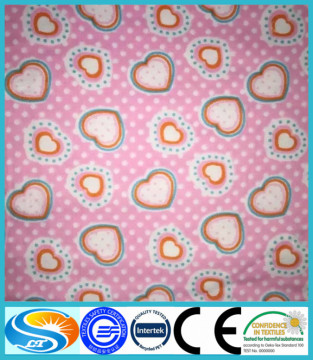 100% cotton printing garment flannelette / flannel fabric
