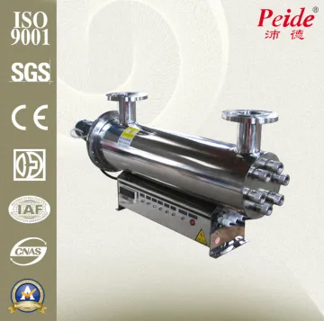 UV disinfection system for water