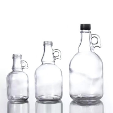 Bottiglie di vetro a prezzo di fabbrica Ono 50 ml 100 ml 250 ml con manico per sciroppo d'acero
