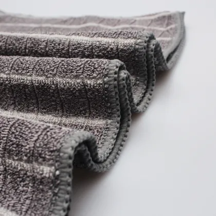 Hot-sale Microfiber Bright Weft Knitting Cleaning Cloth