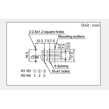 RK168 Series Rotating potentiometer