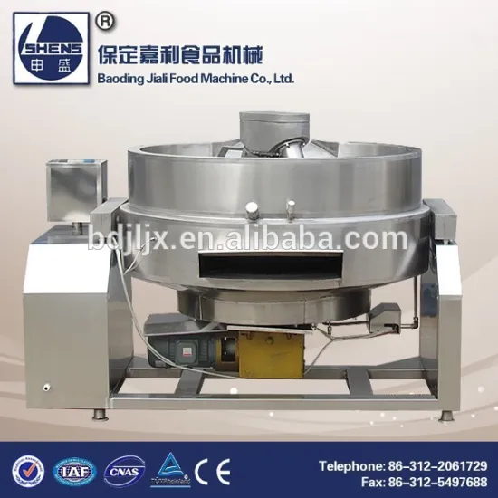 Industrial jacket cooking equipment for Chili sauce