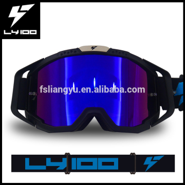 Super Hot Jual TPU Red Frame UV400 Lens Motorcross MX Goggles Basikal dengan CE untuk Dewasa