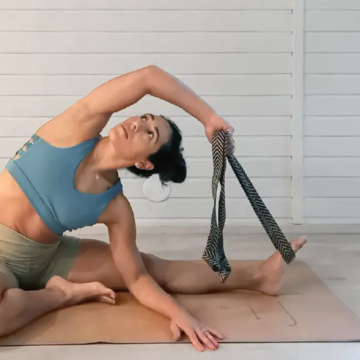 Adjustable Jute Cotton Yoga Mat Carrier Strap for Large Mats
