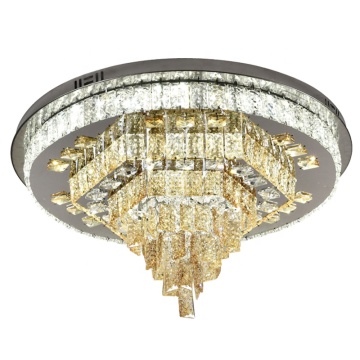 Gold Luxury Modern Indoor K9 Crystal Led Chandeliers