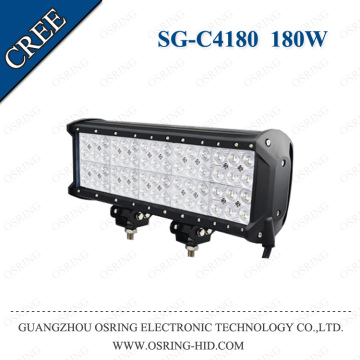 OSRING Best Quality Straight 4 Rows Car Off Road Wholesale 15 inch 180W straight led light bar