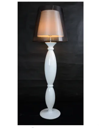 Polyresin old man decorative red floor lamp standing lamps