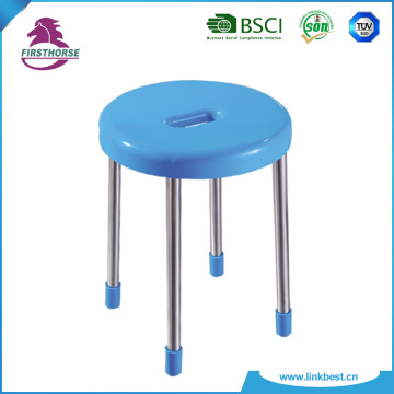 plastic cover and stainless steel legs children chair PL-699