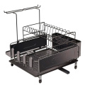 Large Capacity 2 Tier Dish Drainer Rack