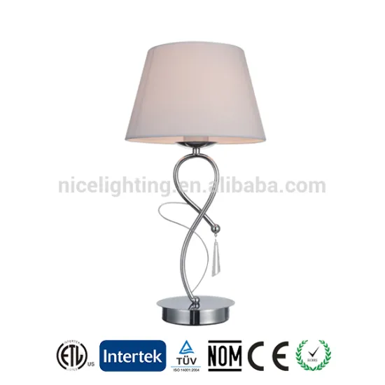 Sexy Table lamp for the house with crystal deco.white TC shade lighting lamps