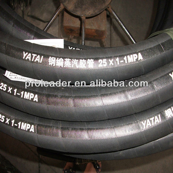 high temperature high pressure steam rubber hose