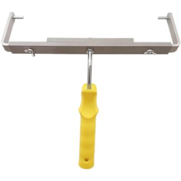 High-Quality Adjustable Aluminum Roller Cage with Premium Handles and Brush Accessories (12''-18'')