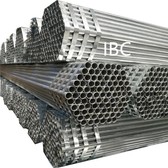 2 Inch Hot Dip Galvanized Steel Pipe: Rectangular, Square, and Round Options