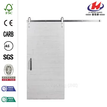 Rustica Reclaimed Gray Wood Barn Door