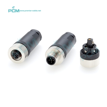 Connecteur M12 à 5 broches M12 à 5 Pin pour NMEA2000, Canbus, Canopen et Devicenet: Solutions Sensor &amp; Actorator