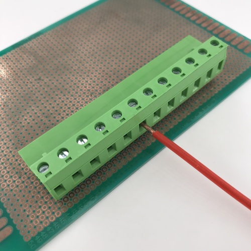 12 웨이 15A 7.62mm 피치 플러그 가능한 터미널 블록