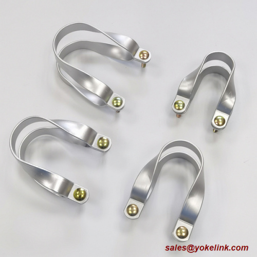 Hliníková svorka na vaznici pro skleník