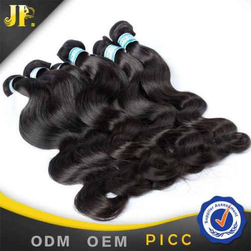 JP Hair best qualitycan be dyed hot product top grade weave 5a 100% hair