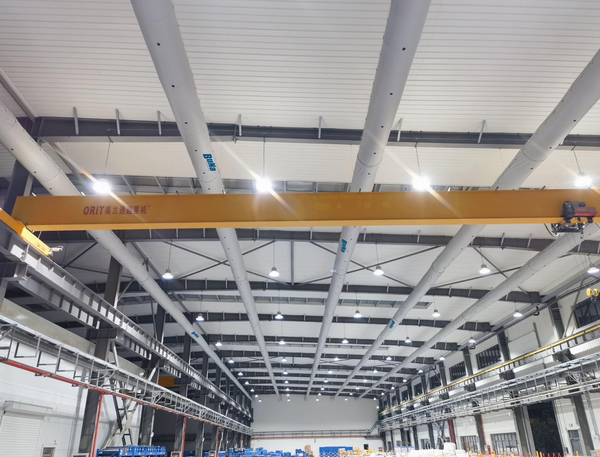 Flame retardant cloth air duct