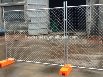Lowest Price Galvanized temporary chain link fence panels
