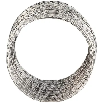 Stainless Steel Welded Razor Barbed Wire Mesh Fence - Galvanized