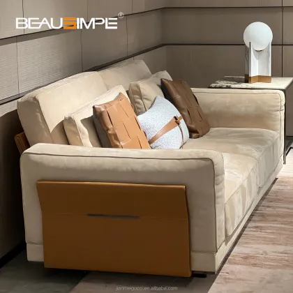 Royal Italian Nubuck Leather Sofa