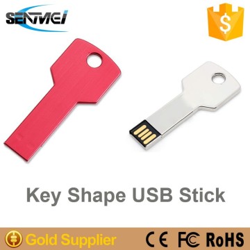 newest key shape design usb flash drive storage cases