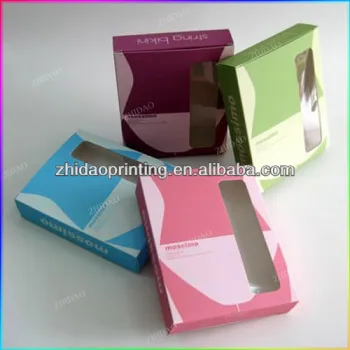 Recycled different types of paper box for customized