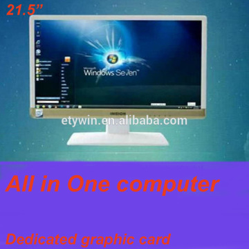 pc,Wall mount gaming computer, all in one pc type,built-in all in one pc with 21.5"LED monitor, desktop computer without CPU