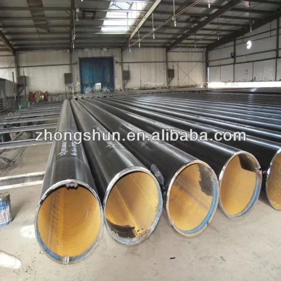 SSAW steel pipe/tube with 3PP coating
