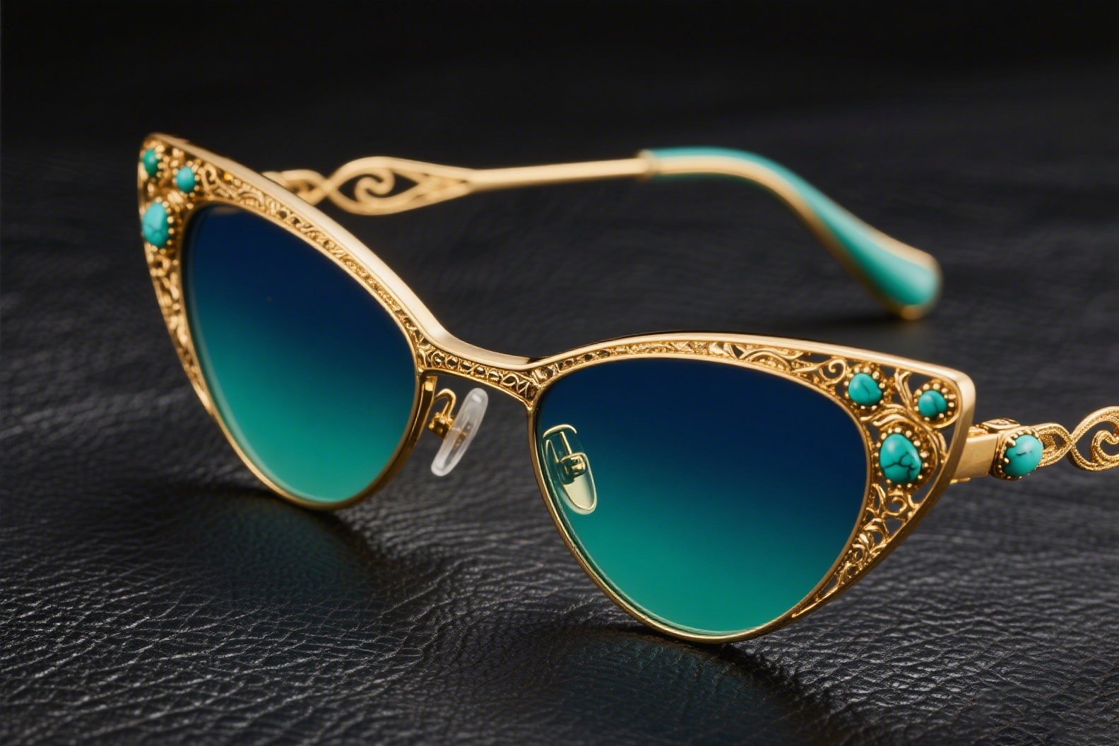 Handmade Turquoise Sunglasses