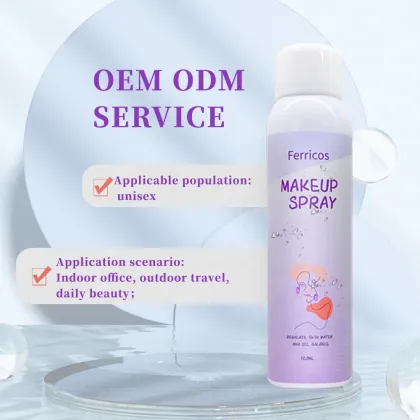 Custom Logo Waterproof Aerosol Makeup Fixing Spray Manufacturer