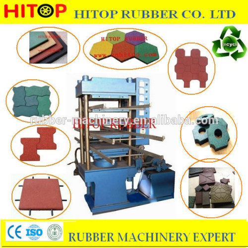 rubber tiles machine