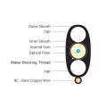 2 ядра FTTH Plat Crop Cable