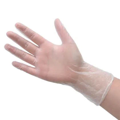 Zibo vinyl glove factory/Shandong manufacturer/food safety/industrial use