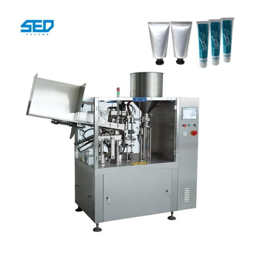 Automatic High-Quality Soft Plastic Tube Filling and Sealing Machine